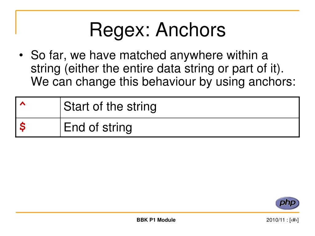 PPT Regular Expressions PowerPoint Presentation, free download ID