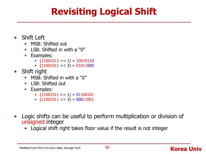 PPT Lecture 8. MIPS Instructions 1 Arithmetic and Logical