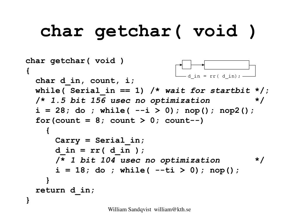 PPT IE1206 Inbyggd Elektronik PowerPoint Presentation ID5139751