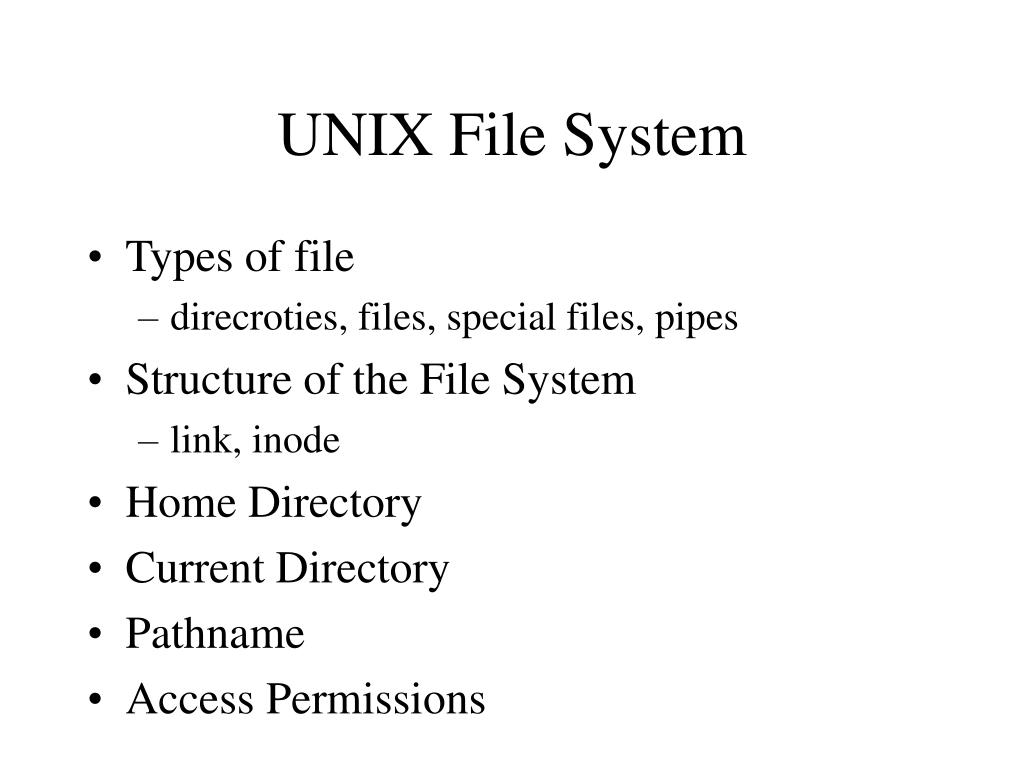 PPT UNIX Introduction PowerPoint Presentation, free download ID5140562