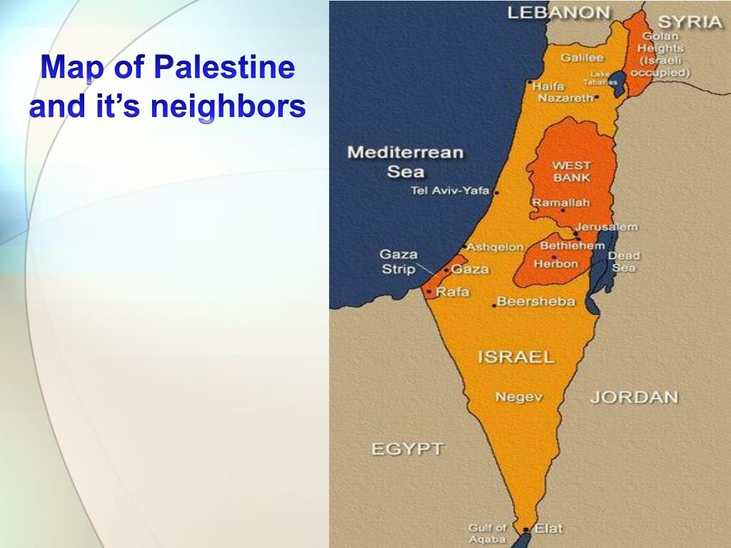 PPT Transboundary Water Issues in Israel and Palestine PowerPoint