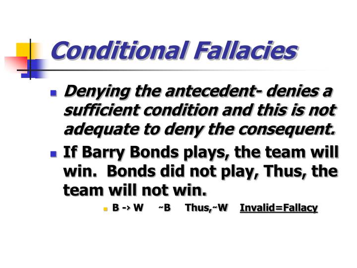 PPT Necessary & Sufficient Conditions PowerPoint Presentation ID