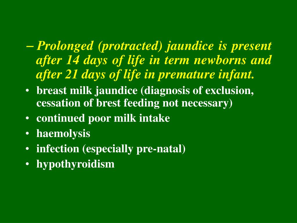 PPT Differential diagnosis of neonatal jaundices. Hemolytic disease