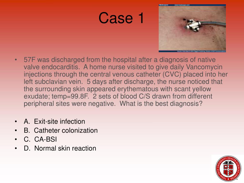 PPT CatheterAssociated Bloodstream Infections PowerPoint