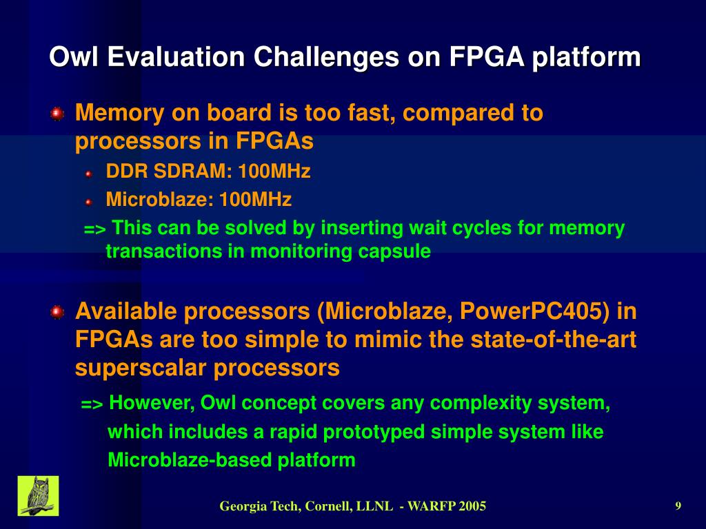 PPT Evaluating Systemwide Monitoring Capsule Design Using Xilinx VirtexII Pro FPGA