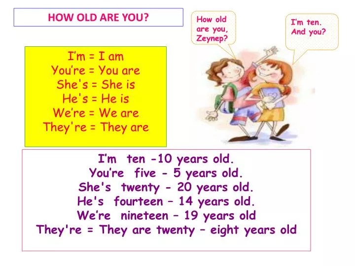 How Old Are You / How Old Are You Esl Worksheet By Maayyaa / (impolite