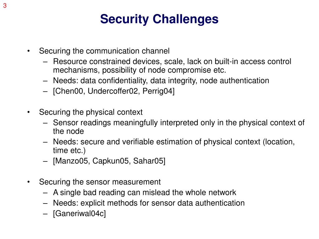 PPT Lecture 8 Security in Sensor Networks PowerPoint Presentation