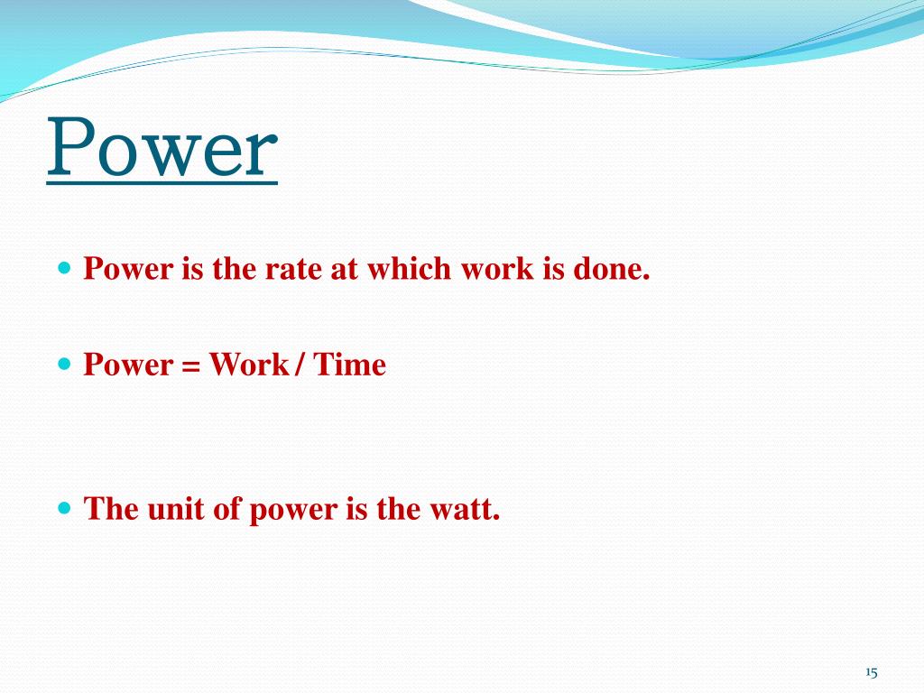 PPT Work, power and energy PowerPoint Presentation, free download