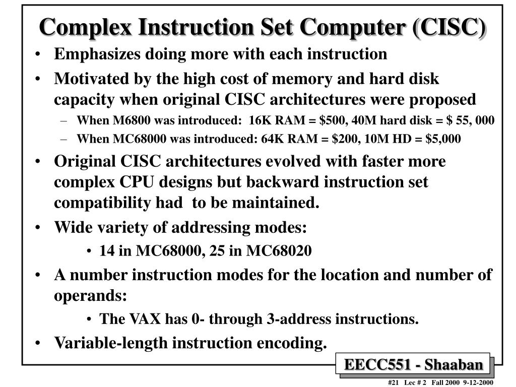 PPT Instruction Set Architecture (ISA) PowerPoint Presentation, free