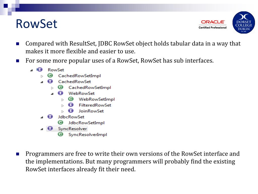 PPT Database applications with JDBC PowerPoint Presentation, free