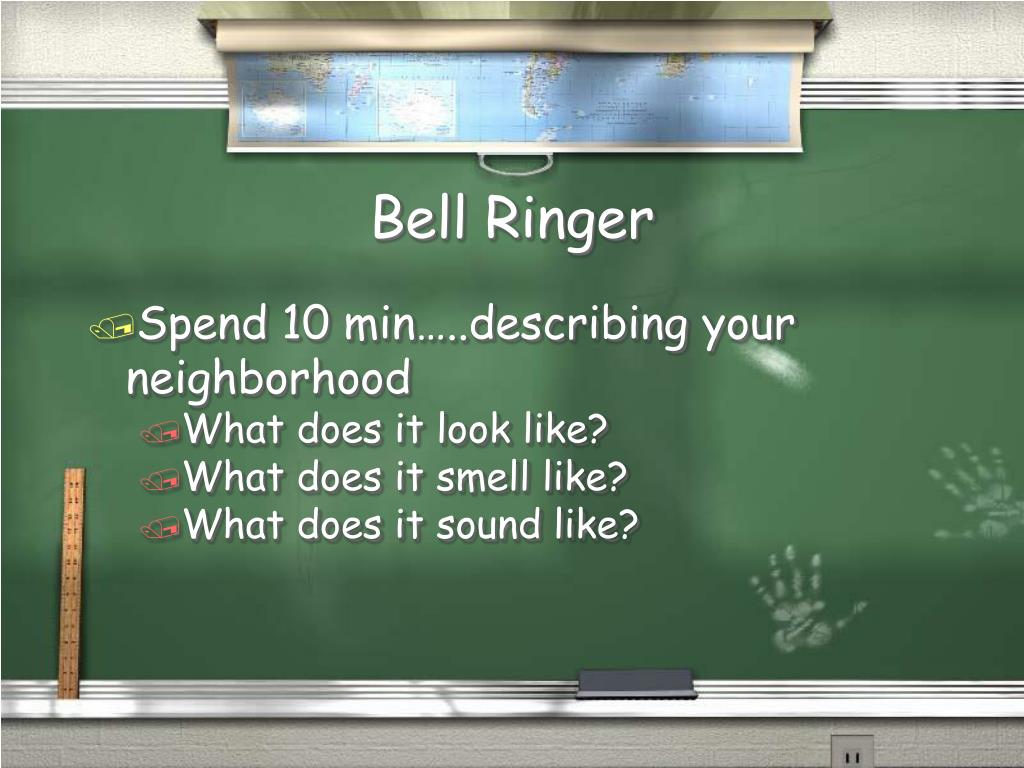 PPT Bell Ringer PowerPoint Presentation, free download ID5163356