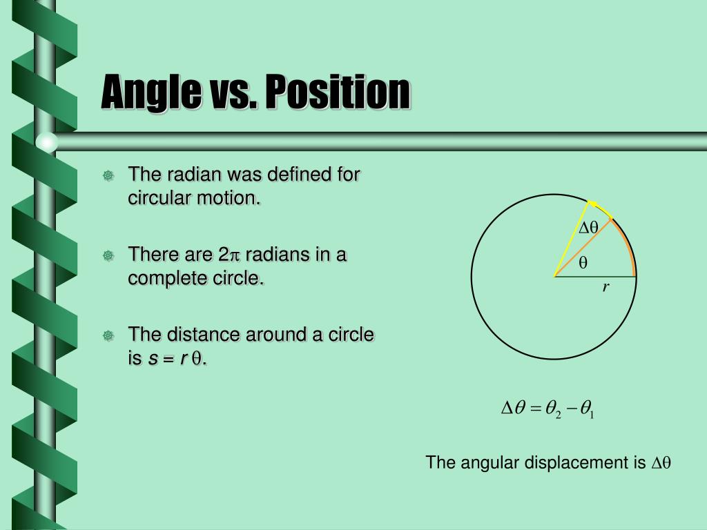 PPT Angular Motion PowerPoint Presentation, free download ID5167370