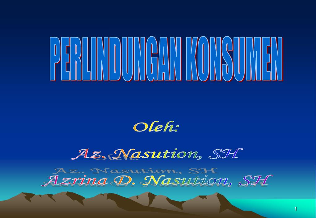 PPT PERLINDUNGAN KONSUMEN PowerPoint Presentation, free download ID