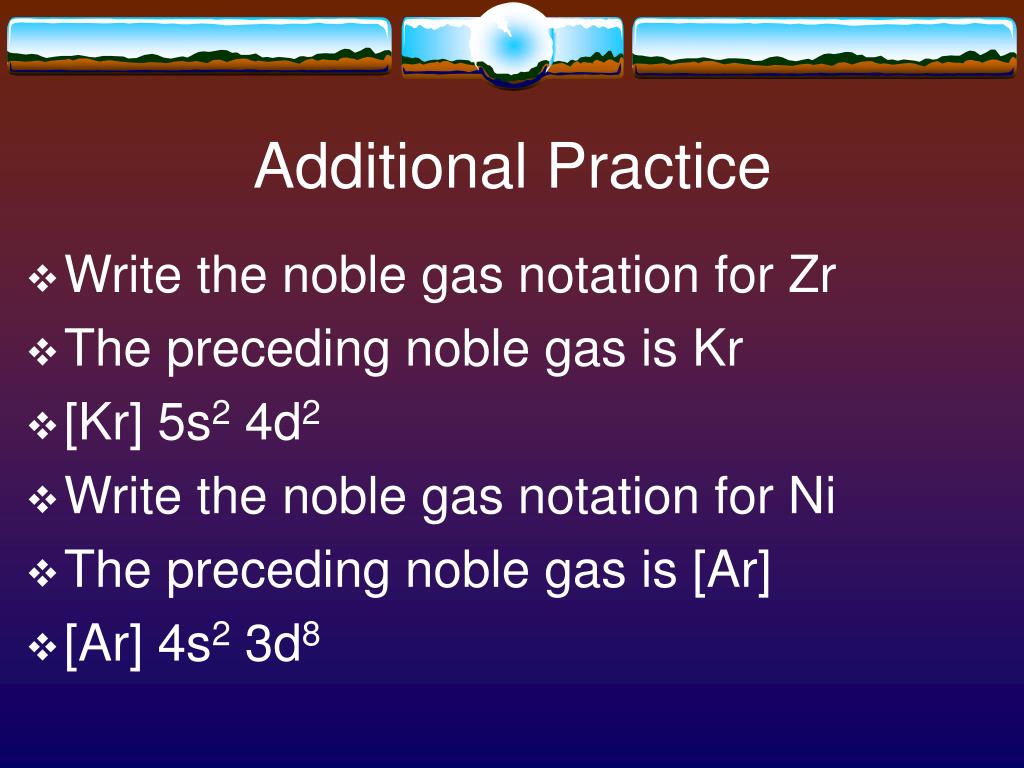 PPT Noble Gas Notation PowerPoint Presentation, free download ID