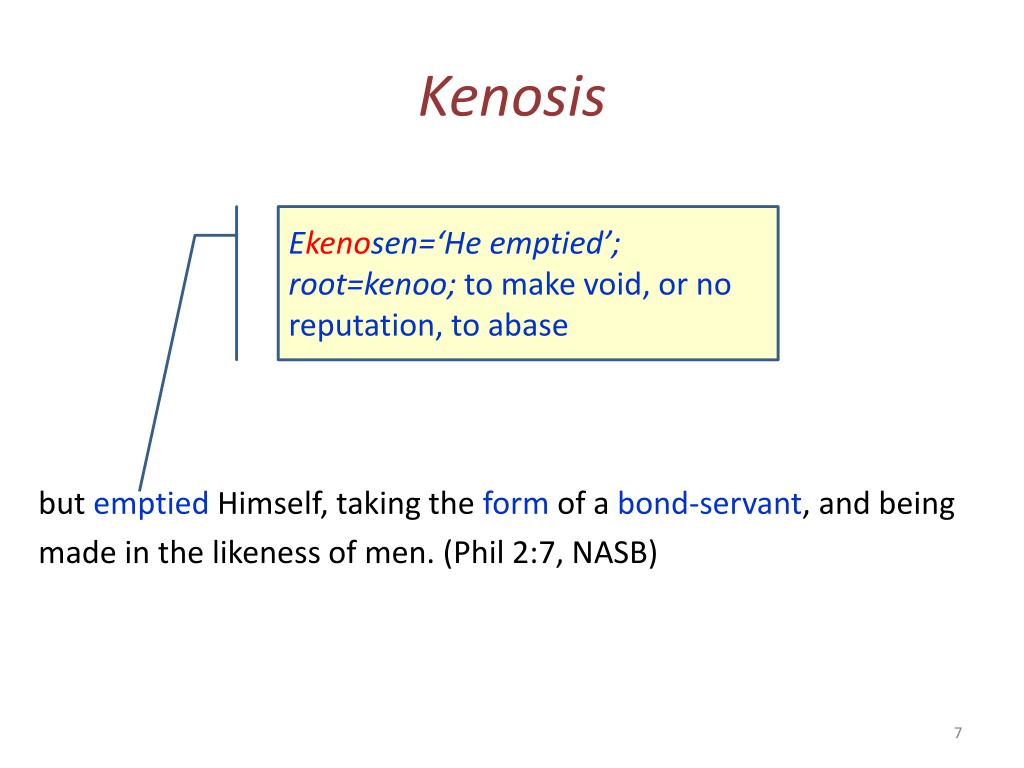PPT The Kenosis Hymn and the servanthood of Christ PowerPoint