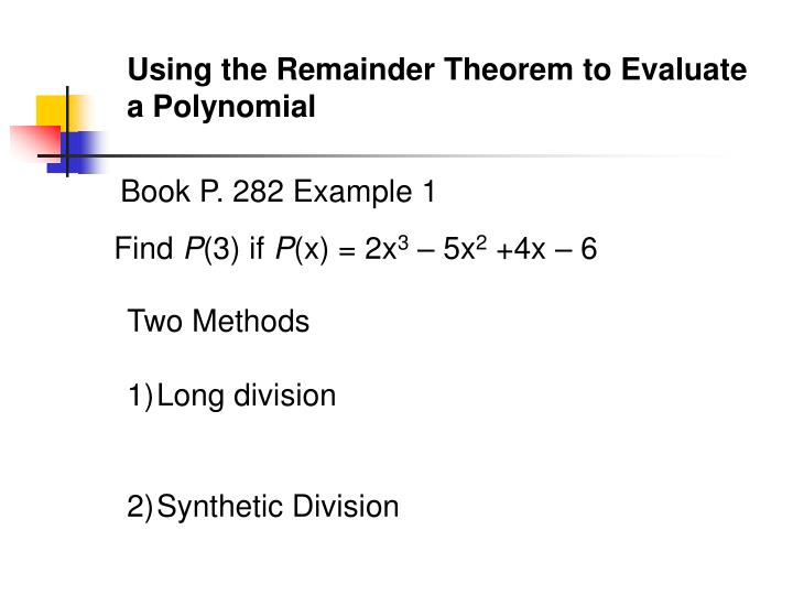 PPT Zeros of Polynomials Functions PowerPoint Presentation ID5171942