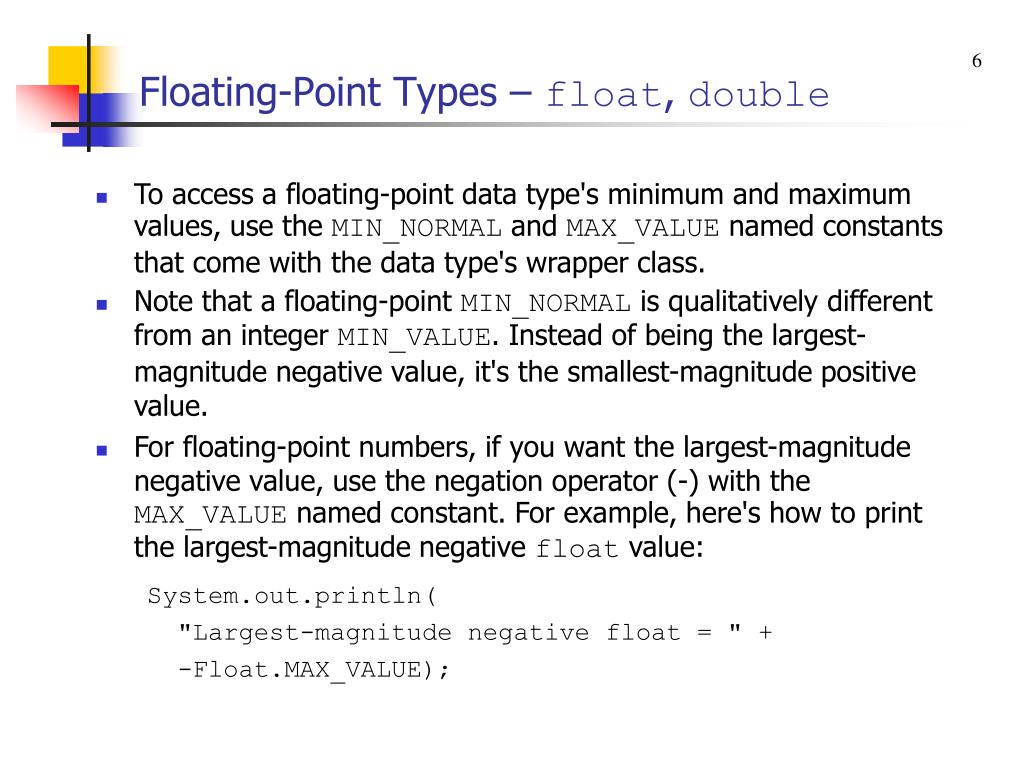 PPT Chapter 11 Type Details and Alternate Coding Mechanisms