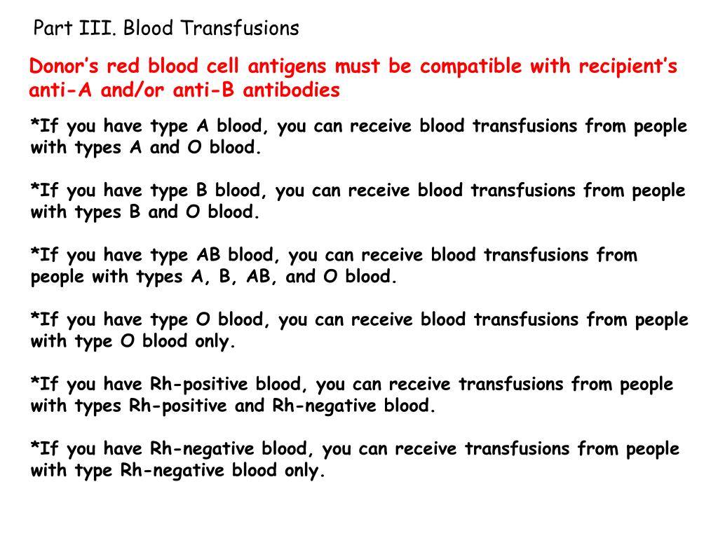 PPT Part I. ABO and Rh Blood Antigens PowerPoint Presentation, free download ID5174235