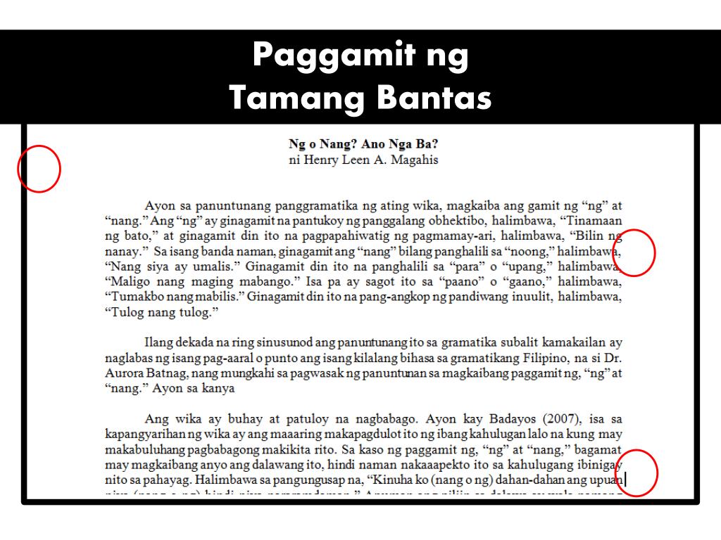 PPT BAHAGINAN TakdangAralin PowerPoint Presentation, free download ID5174276