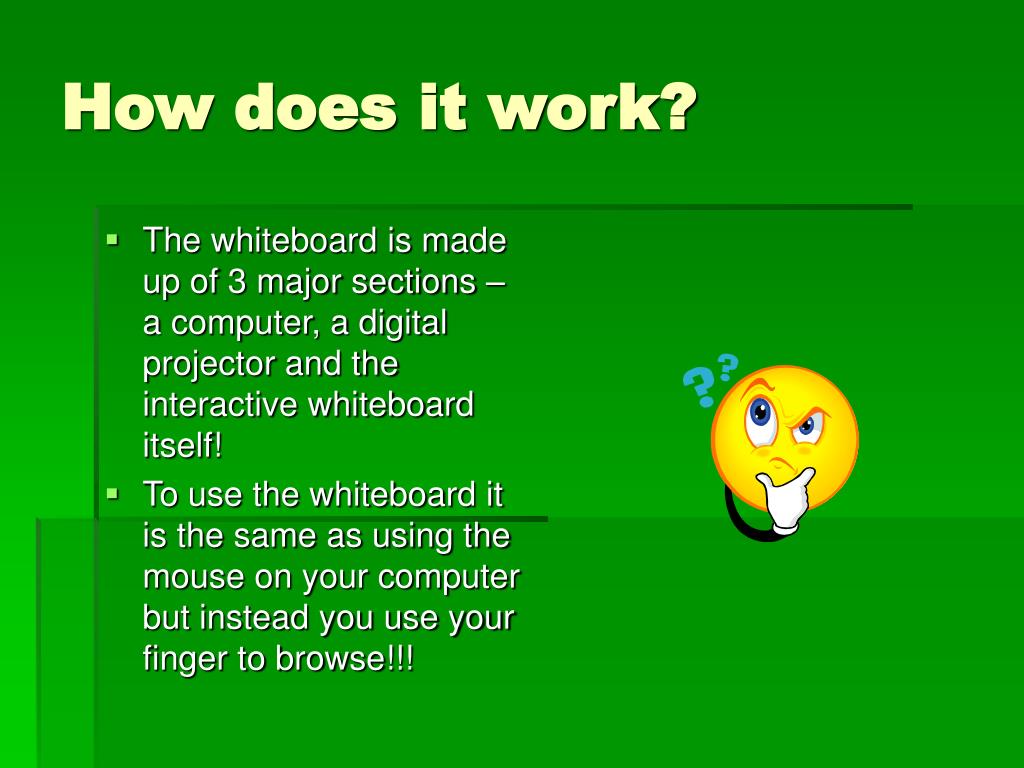 PPT Interactive Whiteboards PowerPoint Presentation, free download