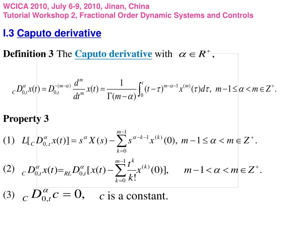 PPT Several Problems in Fractional Ordinary Differential Equations