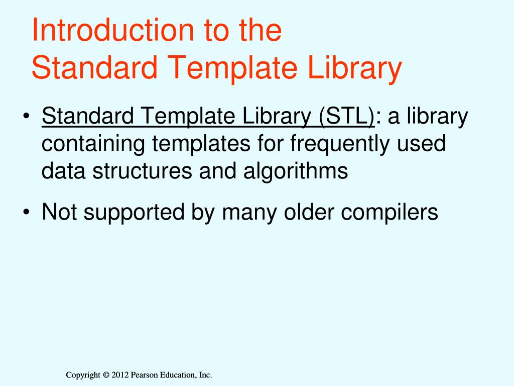 PPT Chapter 16 Exceptions, Templates, and the Standard Template