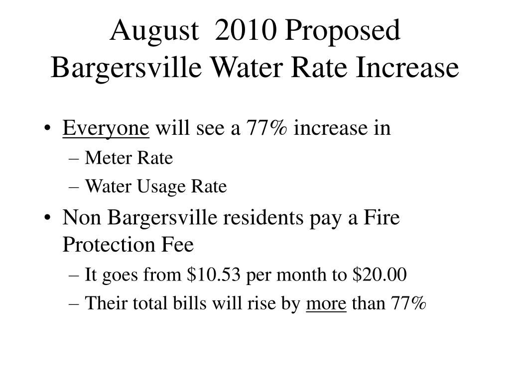 PPT Bargersville Water Utility PowerPoint Presentation, free download