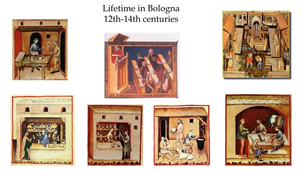 PPT Bologna and the origins of University Wednesday 6/25, 9 a.m. 11