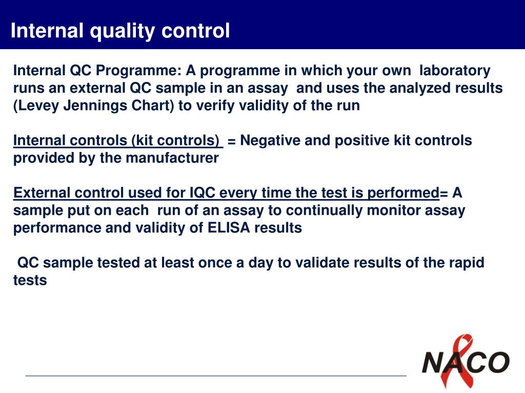 PPT Total Quality Management And Quality Assurance In Laboratories