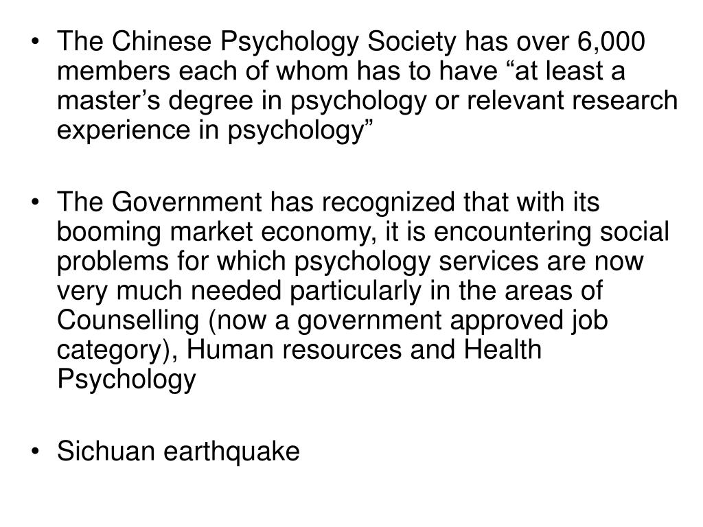 PPT Teaching Psychology in Chinese Contexts Historical and Cultural