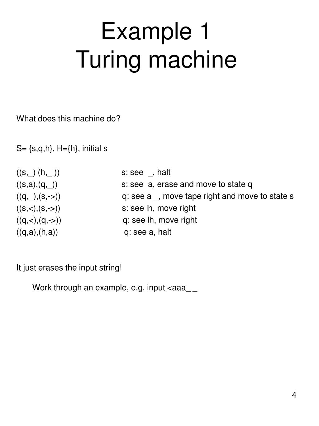PPT Turing machines PowerPoint Presentation, free download ID5183899