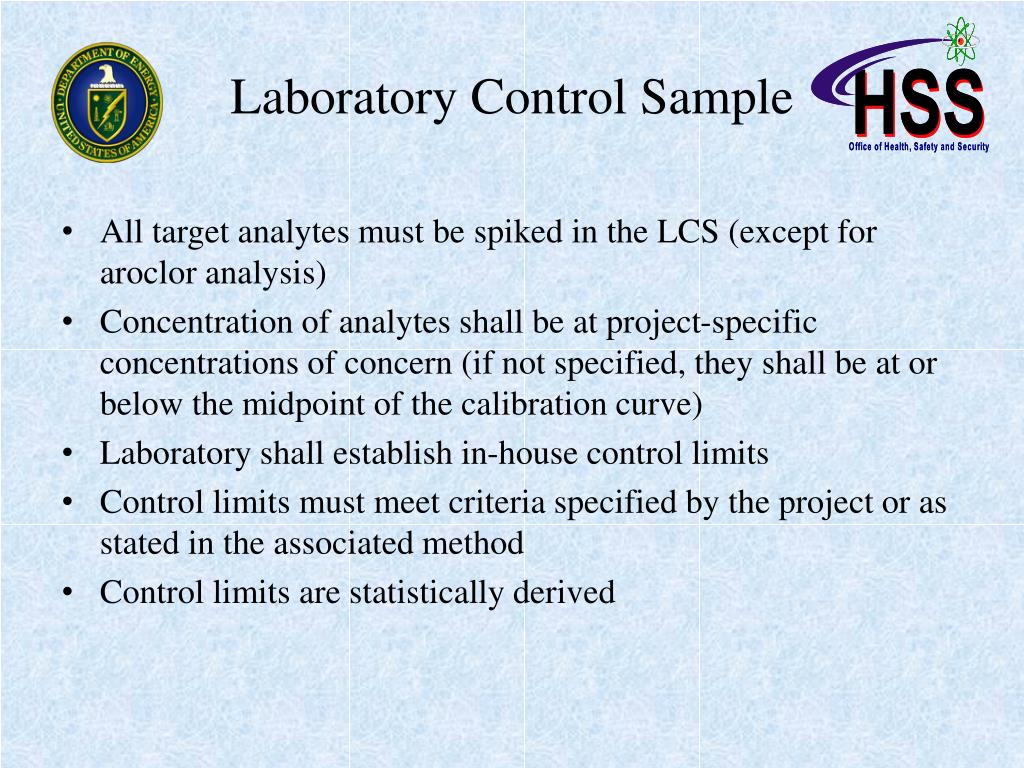PPT Integration of DOE’s QSAS and DoD’s QSM Laboratory Requirements