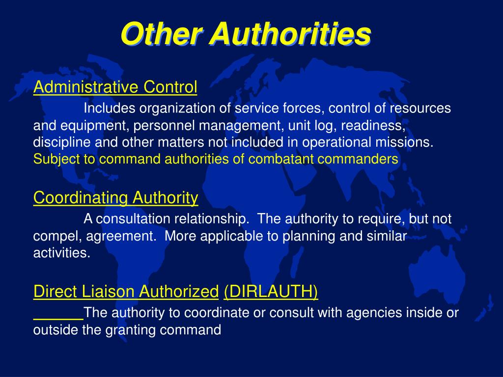 PPT JOINT AND COMBINED COMMAND AND CONTROL The U.S. Perspective Joint
