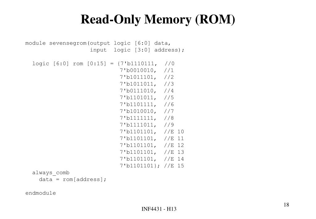 PPT SystemVerilog PowerPoint Presentation, free download ID5186875