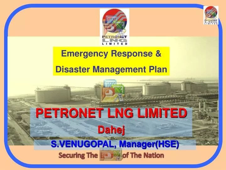 PPT Emergency Response & Disaster Management Plan