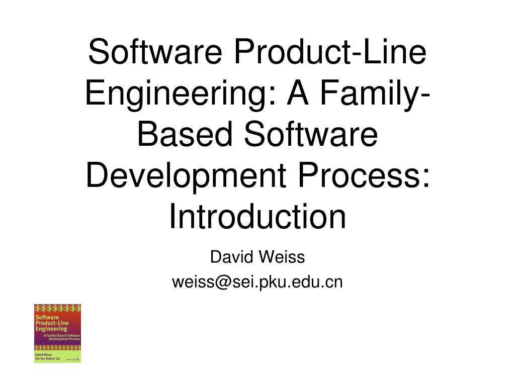 PPT Software ProductLine Engineering A FamilyBased Software