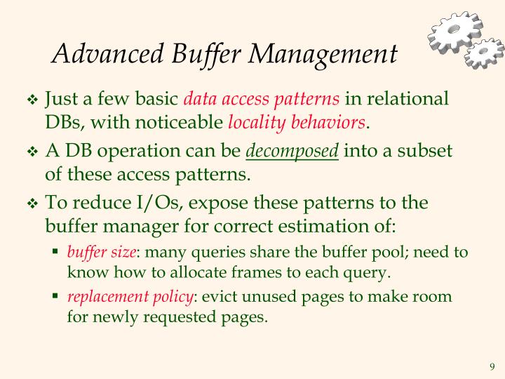 PPT Database Buffer Management PowerPoint Presentation ID5190692