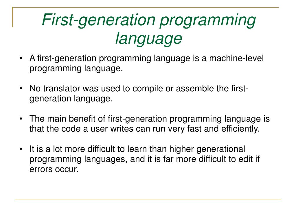 PPT 4G LANGUAGE An Introduction… PowerPoint Presentation, free