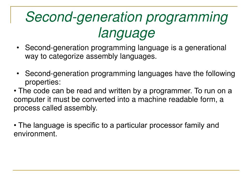 PPT 4G LANGUAGE An Introduction… PowerPoint Presentation, free