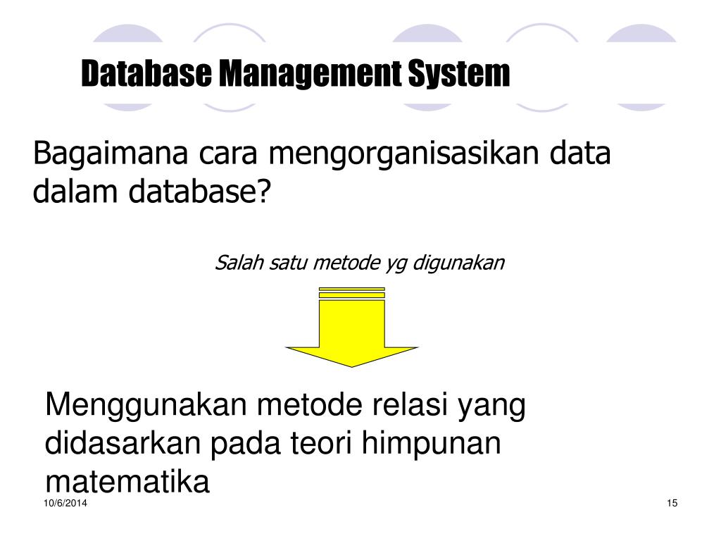 PPT Database Dan Sistem Manajemen Database (DBMS) PowerPoint
