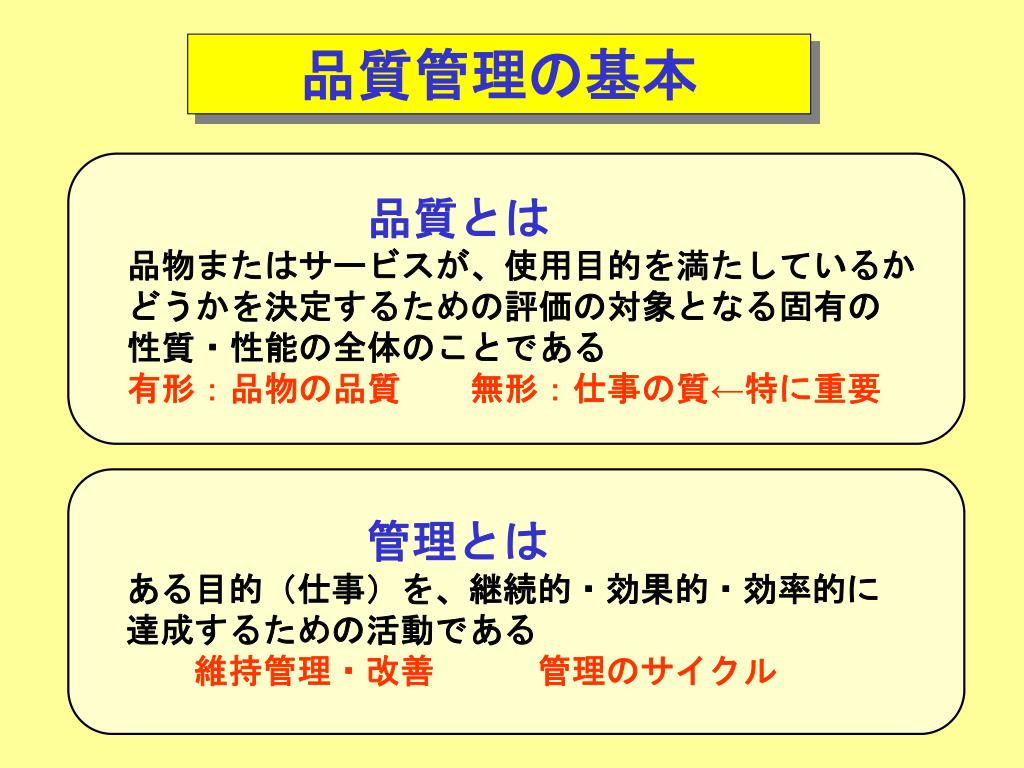 PPT 平成21年度 品質月間テーマ 持続可能な社会をつくる品質 ～今、あなたにとって品質は？～ PowerPoint
