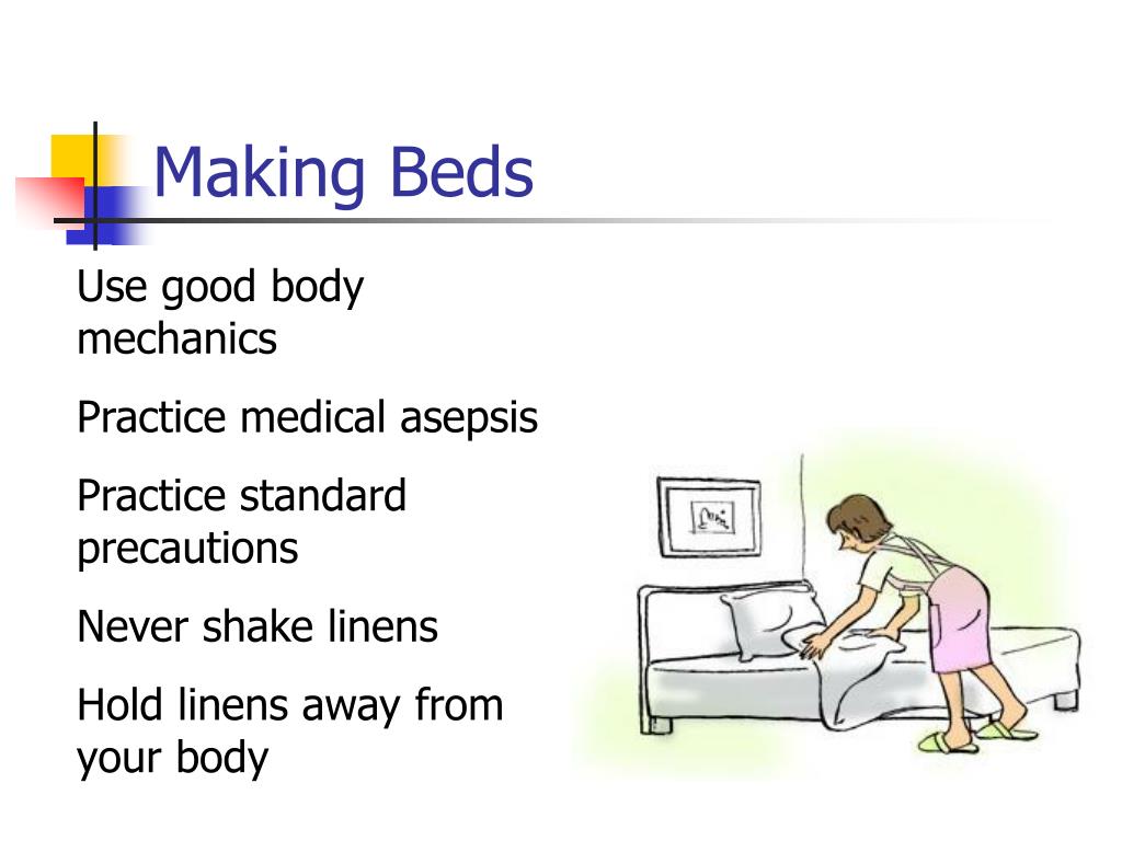 PPT MNA Mosby ’ s Long Term Care Assistant Chapter 19 Bedmaking