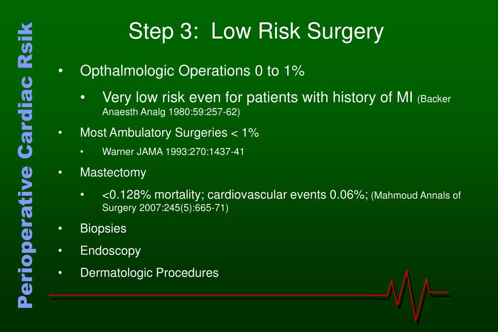 PPT Perioperative Cardiac Risk Assessment PowerPoint Presentation