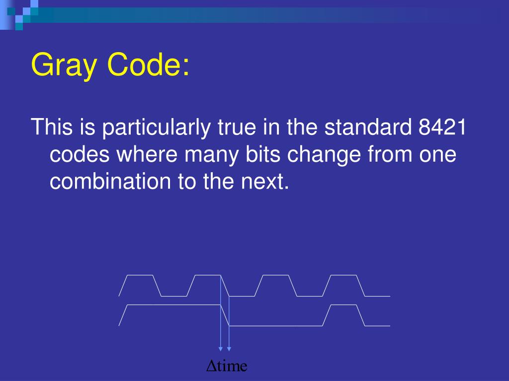PPT Gray Code PowerPoint Presentation, free download ID5211610