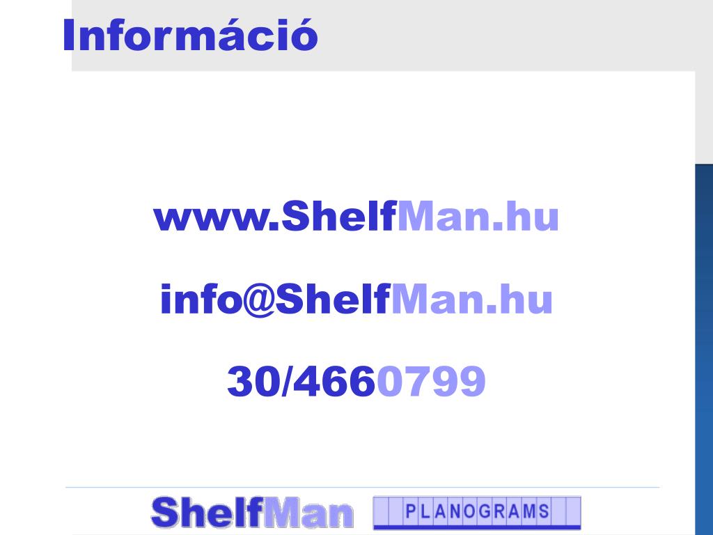 PPT Shelf Man PowerPoint Presentation, free download ID5212606