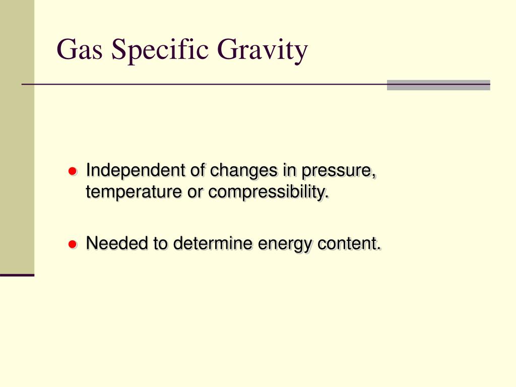 PPT GAS DENSITY & S.G. MEASUREMENT PowerPoint Presentation, free download ID5213497