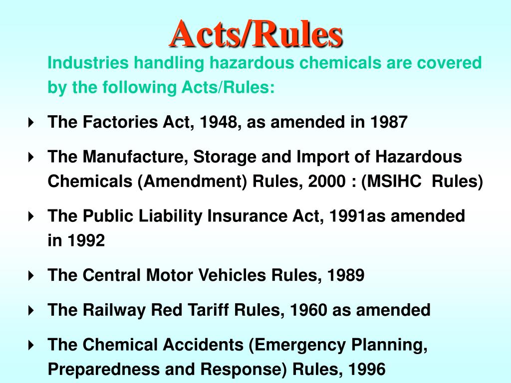 PPT Risk involved in transportation of hazardous chemical and