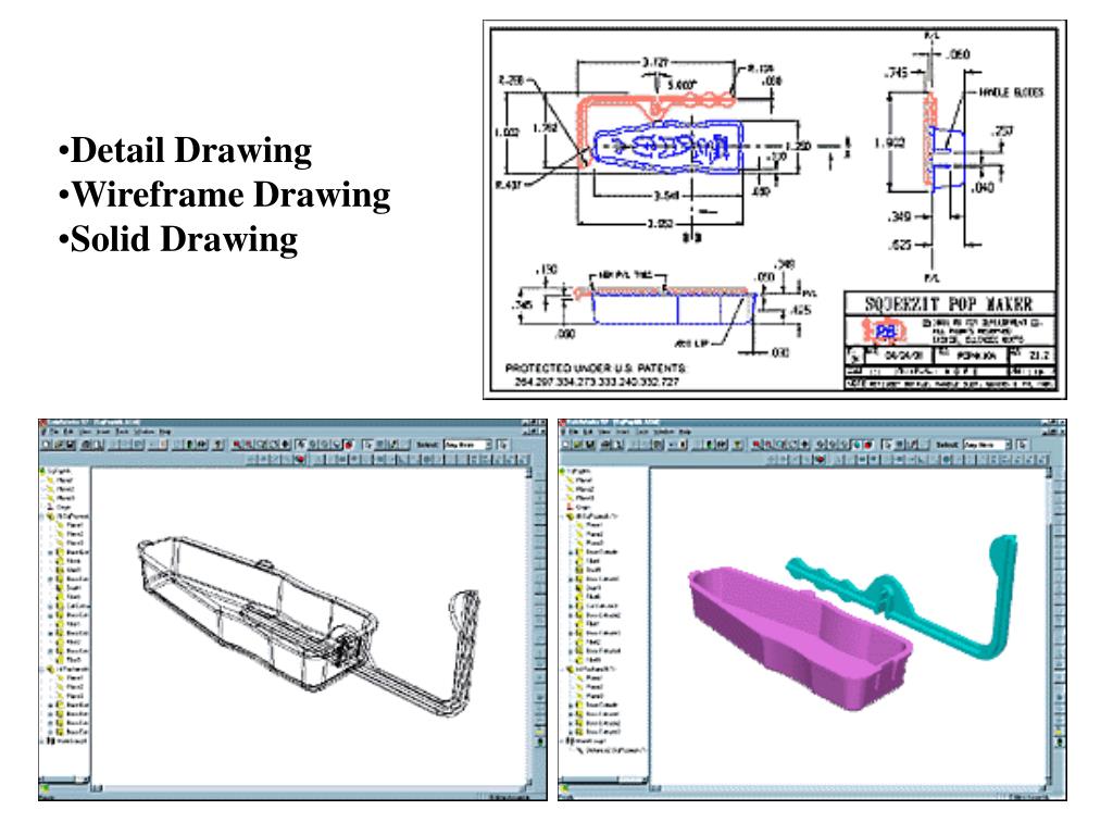 PPT Wireframe Drawing and Surface Drawing PowerPoint Presentation