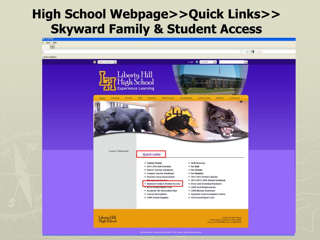 PPT Liberty Hill High School Course Schedules PowerPoint Presentation