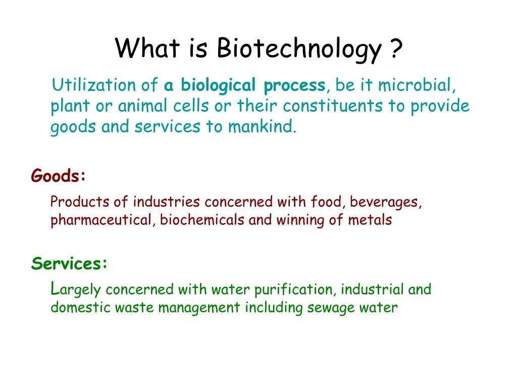 PPT Biotechnology BIT110 (3 hrs) PowerPoint Presentation, free